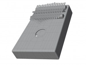 Kalimba 3D Модель