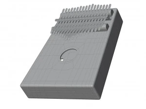 Kalimba 3D Model