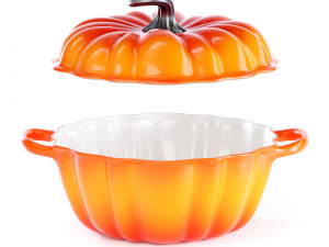 Pumpkin Casserole 3D Model