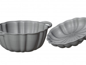 Pumpkin Casserole 3D Model