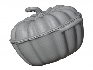 Pumpkin Casserole 3D Model