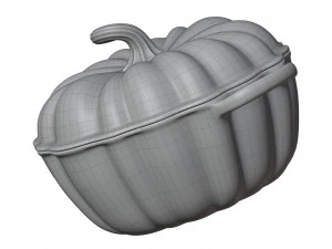 Casserole de citrouille Modèle 3D