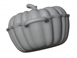Pumpkin Casserole 3D Model