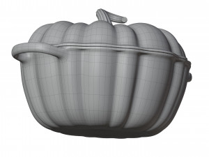 Pumpkin Casserole 3D Model