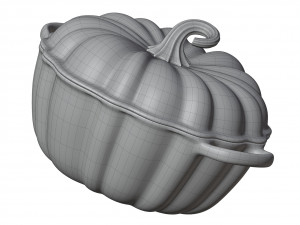 Pumpkin Casserole 3D Model