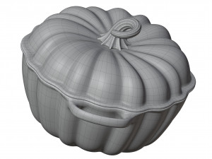 Pumpkin Casserole 3D Model
