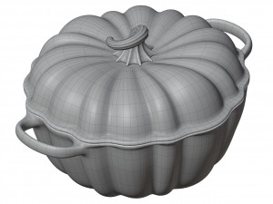 Pumpkin Casserole 3D Model