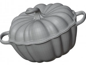Casserole de citrouille Modèle 3D