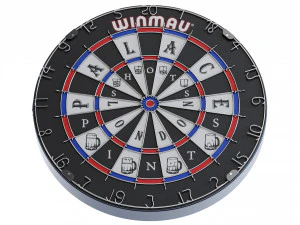 Alvo de dardos Palace x Winmau Modelo 3D