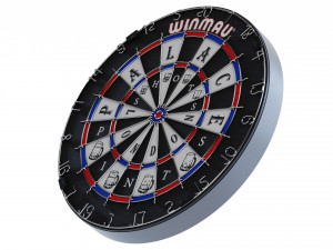 Palace x Winmau Dartboard 3D Model