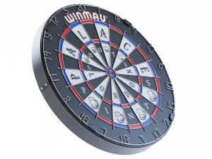 Alvo de dardos Palace x Winmau Modelo 3D