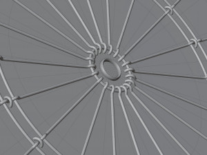 Palace x Winmau Dartboard 3D Model