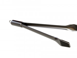 Barbecue Tongs 3D Model