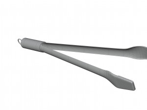 Barbecue Tongs 3D Model