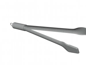 Barbecue Tongs 3D Model