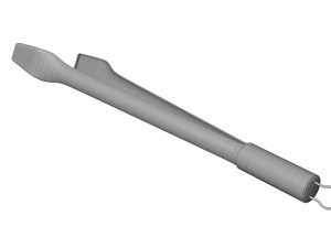 Barbecue Tongs 3D Model