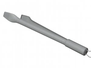 Barbecue Tongs 3D Model