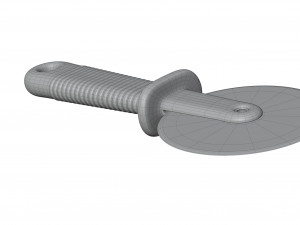 Pizza Cutter 3D Model