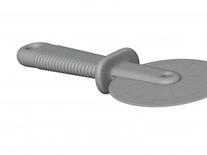 Pizza Cutter 3D Model