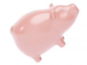 Piggy Bank 3D Model