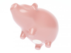 Piggy Bank 3D Model