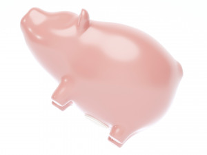 Piggy Bank 3D Model