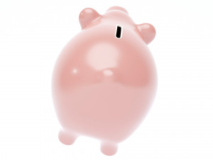 Piggy Bank 3D Model