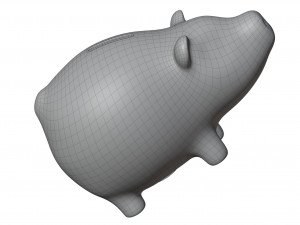 Piggy Bank 3D Model
