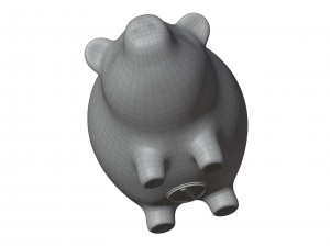 Piggy Bank 3D Model