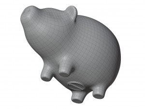 Piggy Bank 3D Model