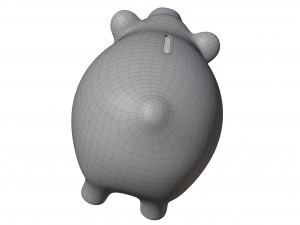 Piggy Bank 3D Model