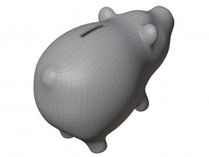 Piggy Bank 3D Model