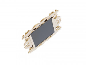 Antique Mirror Frame Model 3D