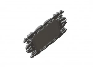 Antique Mirror Frame 3D Model