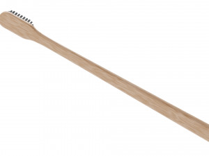 Wood Toothbrush Modèle 3D