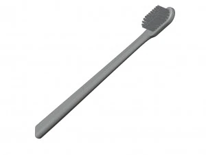 Spazzolino da denti in legno Modello 3D