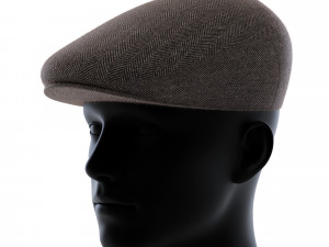 Newsboy Cap 3D Model