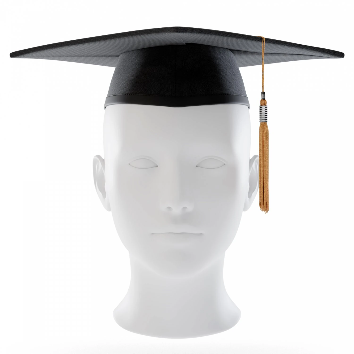 Vierkante academische pet 3D Model .c4d .max .obj .3ds .fbx .stl .blend 