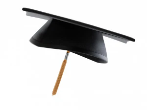 Vierkante academische pet 3D Model
