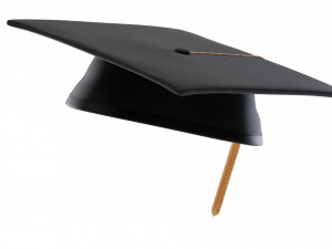 Square Academic Cap Model 3D