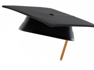 Vierkante academische pet 3D Model