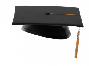 Square Academic Cap Model 3D