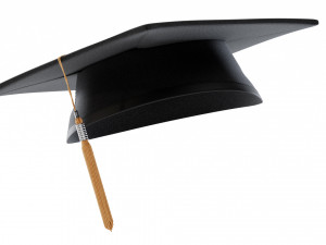Square Academic Cap Model 3D