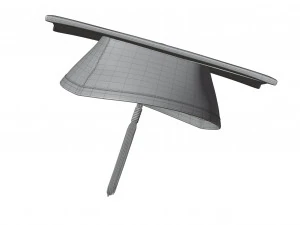 Vierkante academische pet 3D Model