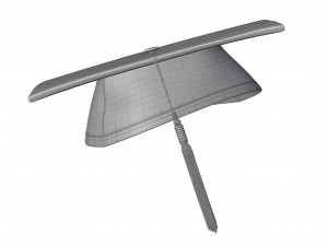 Square Academic Cap Model 3D