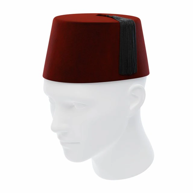 Fez Hat 3D Model .c4d .max .obj .3ds .fbx .stl .blend