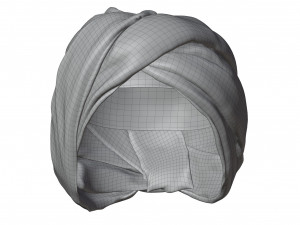 Sikh Turban 3D 模型