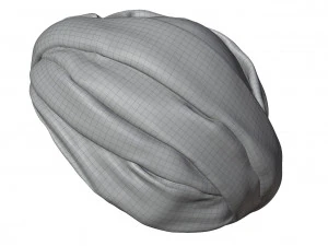 Sikh Turban 3D Model