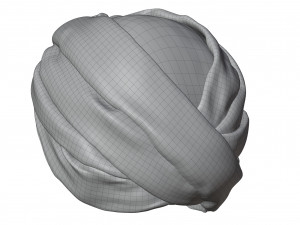 Sikh Turban 3D 模型