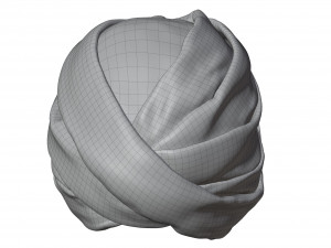 Sikh Turban 3D 模型